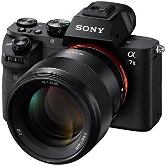 Sony SEL85F18 85mm F / 1.8-22 sočiva srednje telefoto fiksne glavne kamere, Crna