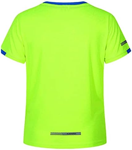 Kompresijska košulja DooMiva dječaka Brza suha sportska košulja za trčanje jogging košarka kratkih rukava