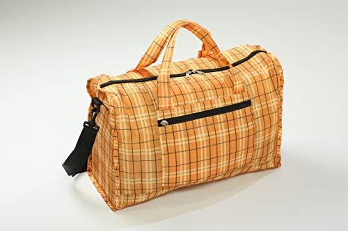 Jednostavna prevladava sklopljiva bostonska torba narančasta