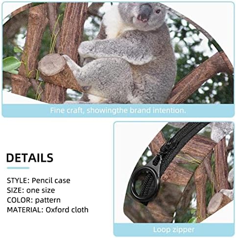 Tbouobt kozmetičke vrećice za šminke za žene, male šminkerne torbice za šminku, životinjska koala šuma