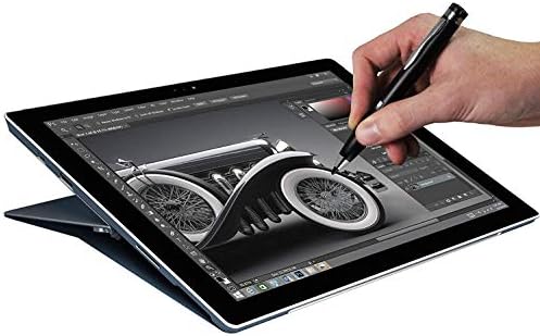 Bronel Black Mini fine tačaka Digitalna aktivna olovka Stylus kompatibilna sa Acer Aspire 5 A515-54G-59WR | Acer