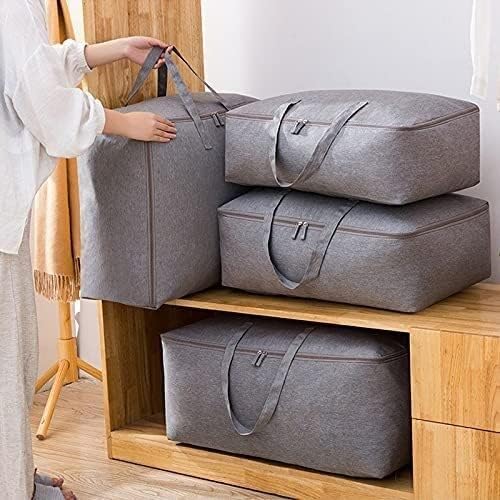 Caja de almacenamiento de ropa quilt torba za pohranu od poliestera putnička torba za prtljagu veliki kapacitet odjeće za skladištenje mjenjača za posteljinu prekrivači džemper od punog kaja sa sobom sa sobom puna kaja