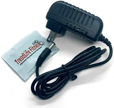 TreadLife Fitness AC adapter-zamjena za razne LifeCore fitnes-navedeni modeli-dolazi sa besplatnim Squeak