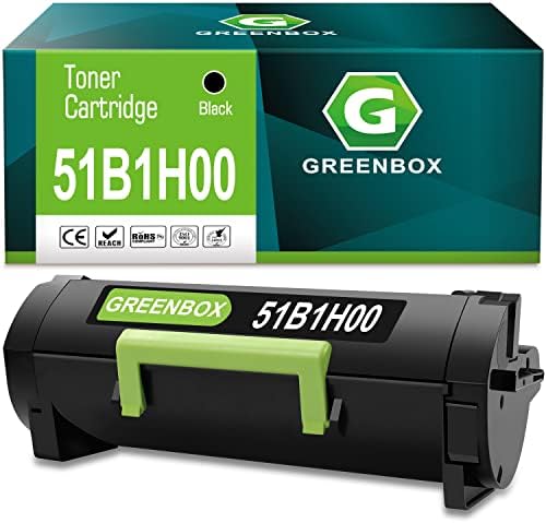 Greenbox Remanucture 51B1H00 Zamjena kertridža sa visokim prinosom za Lexmark 51B1H00 za MS417DN MS517DN MS617DN MX417DE MX517DE MX617DE Printer