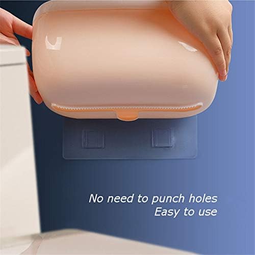 LLLY vodootporni Držač papira toaletna kuhinjska rolna kutija za odlaganje papira posuda za toaletni