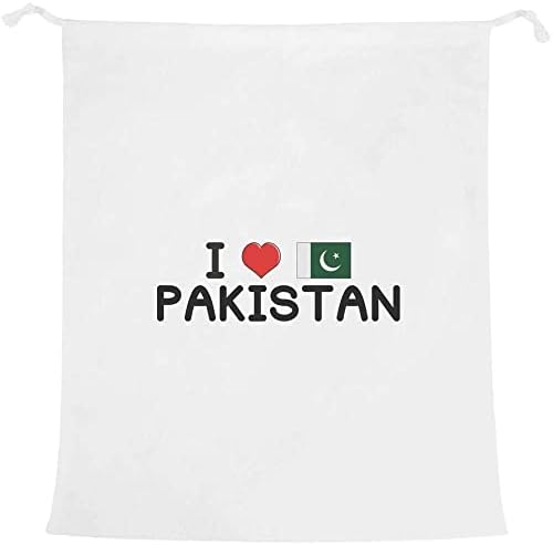 Azeeda' Volim Pakistan ' Torba Za Pranje/Pranje/Čuvanje