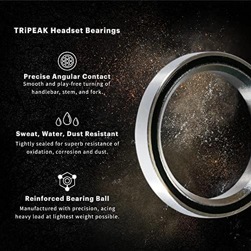 Tripeak 41.8mm od biciklističke slušalice zaptiveni ugaoni kontakt ležaj, više varijacija, 1 komad