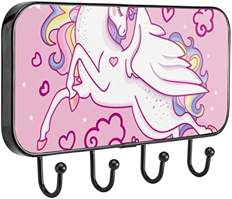 Držač ručnika Zidni nosač ručnika kupatilo dekor ogrtač ogrtač odjeća jednorog životinjski ružičasti