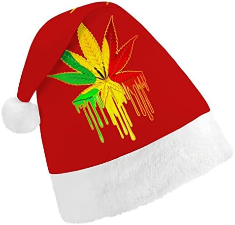 Boja Painting Weed Božić šešir Santa kape Božić Tree dekoracije Holiday Decor pokloni za odrasle žene