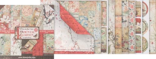 Stamperia International Kft Papir listova - Orijentalni vrt, 30,5 x 30,5, višebojni
