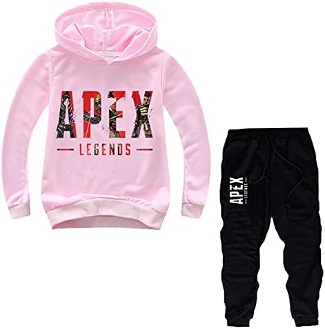 Legends dece Apex Legende dugih rukava sa dugim rukavima i jogging hlače set-casual trenerke