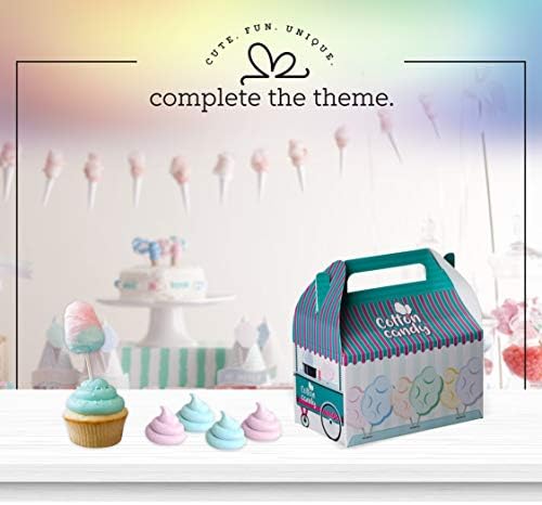 HAMMONT kutije za papir - - Party Favors Tretirajte poklopac kutije za kolačiće slatke dizajne savršene za zabave i proslave 6,25 x 3,75 x 3,5