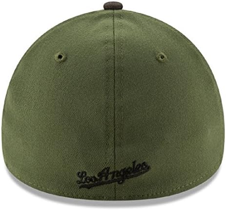 New Era Los Angeles Dodgers 2017 Memorijalni dan 39 Whirty Flex Hat - Zelena / Camo