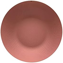 Alessi PU06 / 21 BR zdjela za furnir u čeličnom obojenu s epoksidnom smolom sa reljefnim ukrasom, jednom veličinom, smeđom