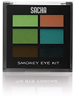 Smokey eye Kit Sacha Cosmetics, najbolja visoko pigmentirana šminka za smoky sjenilo, Shimmer & mat boje