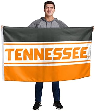 NCAA Tennessee Volonteri Unisex Dvostrani 3 'x 5' Logo tima Horizontalna zastava, vodoravna