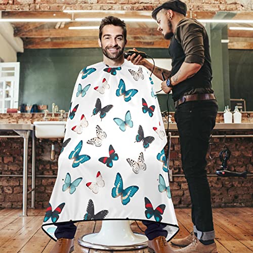 Vissunny Barber Cape šareni leptir Bespresivan poliesterski salon za kosu salon za rezanje ogrtača Apron