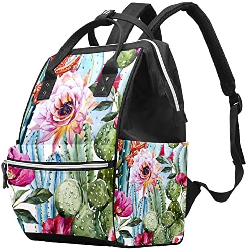 Cvijeće Cactus Tropska torba za ruksak ruksak na koledžu Ruksak Casual Daypack backpack laptop