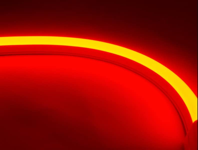 Diod LED neon Blaze ™ 24V linearne LED svjetlosne strane emitiranje 1.2W / FT crveno 65,6ft kalem
