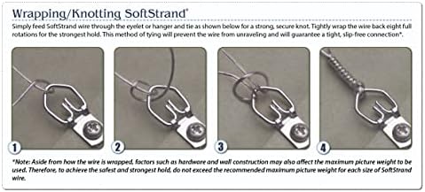 WCS Softstrand Neokrilirana žica za omotavanje nehrđajućeg čelika, veličina 8, 60 lb / 27 kg, nehrđajući