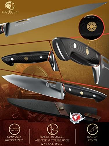 Dalstrong kuharski nož-10 inča - Centurion serija-G10 drška - razor Sharp Bundle sa hibridnim nožem Chef & Cleaver-8 inča-Centurion serija-G10 drška