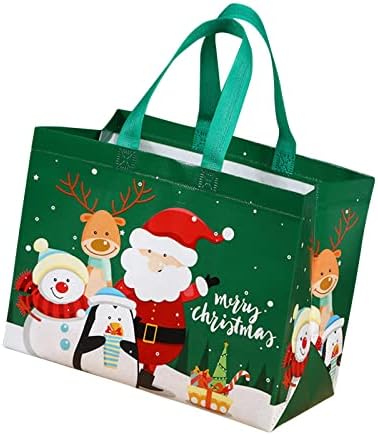 XIOS Božićna dekoracija Božićne torbe sa ručkama torbe višenamjenske Božićne torbe za poklone pakovanje