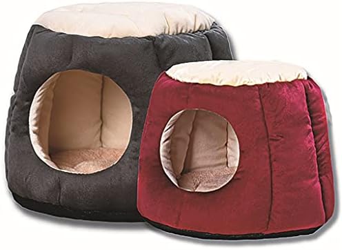 Wxbdd zimska topla kuća za kućne ljubimce gnijezdo mačke torba za spavanje duboki san polu-zatvorene mačke šator