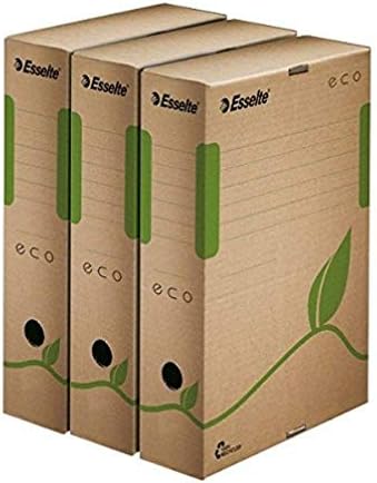 Esselte A4 Eco kutija za arhiviranje, braon, pakovanje od 25 komada