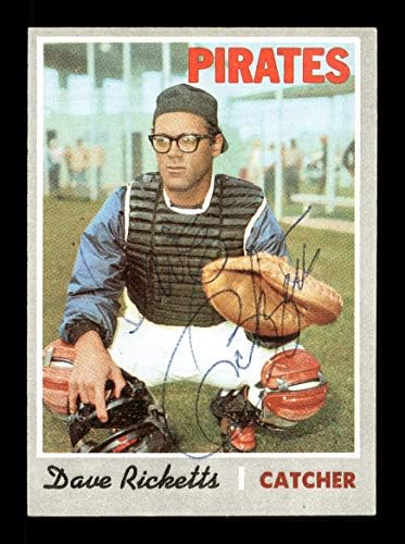 Dave Ricketts Autographing 1970 kartice 626 Pittsburgh Pirates SKU 168266 - bejzbol ploče sa autogramiranim
