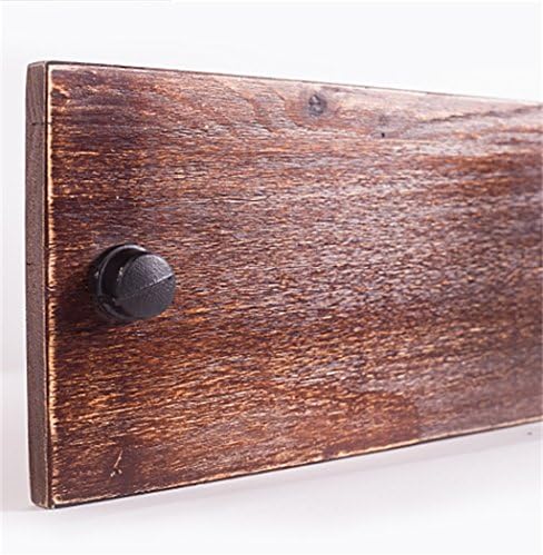 Vintage Metal Pener Ledge | Drveni zidni okvir Viseći | Potkrovni zidni viseći partition Rezervirajte stalak