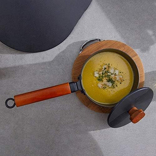 UXZDX lonac za kuvanje supe od livenog gvožđa lonac za grejanje mleka lonac sa neprijanjajućim slojem Kuhinjski