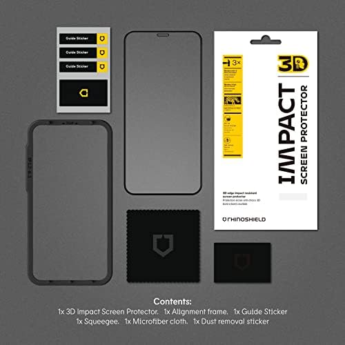 RhinoShield 3d udarni transparentni zaštitnik ekrana kompatibilan sa [iPhone 14 Pro Max] / Ultra zaštita