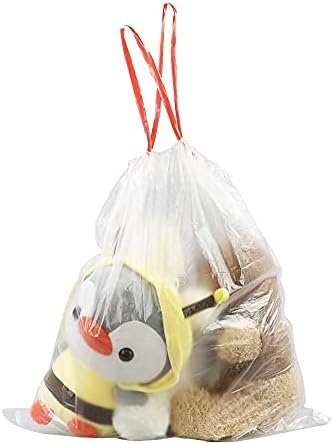 Waikhomes 2,6 galona plastične vrećice za smeće, malene smeće mogu obložiti torbe, 108 tačaka, jasno, t