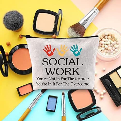 BLUPARK društveno sredstvo zavažavanje Poklon Socijalni radnik Šminka za žene LSW MSW Social Work Girce Day