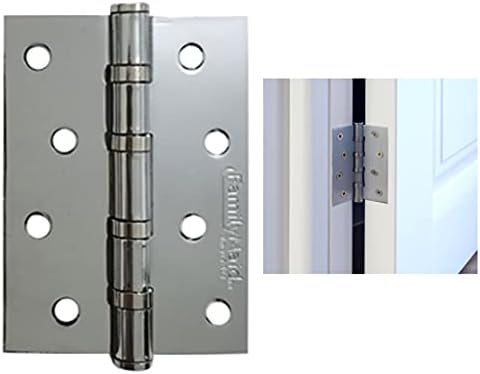 Nova šarka vrata 4 2,5mm kvadratni ugao debeli hardver srebrna teška unutrašnjost