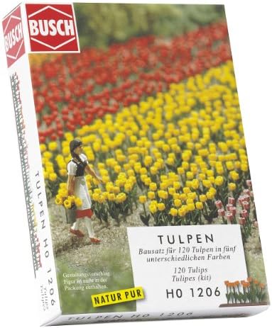 Busch 1206 tulipani 120/ HO Scenografija vaga za scenografiju
