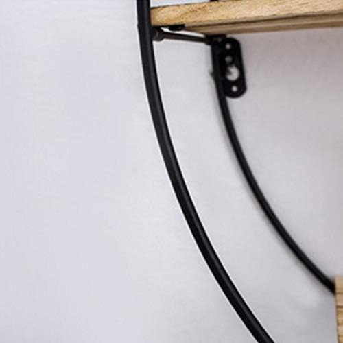 PDGJG stalak za odlaganje poligona od kovanog gvožđa Nordijski jednostavan Kreativni zidni viseći dnevni boravak trpezarija Zidna dekoracija Police
