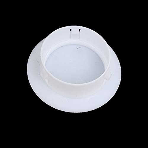 X-DREE 99mmx36mm plastični poklopac za zidnu rupu za klimatizaciju bijeli 2kom (99mmx36mm plástico aire acondicionado