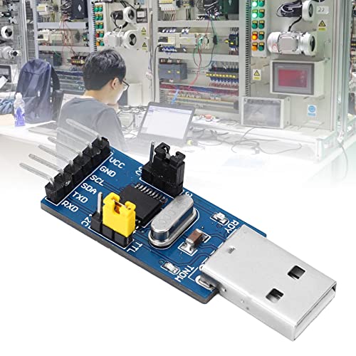 USB do I2C pretvarača modula, USB za modul adaptera za pretvarač UART-a višenamjenski skakač žica 5V 3,3 V laboratorijski