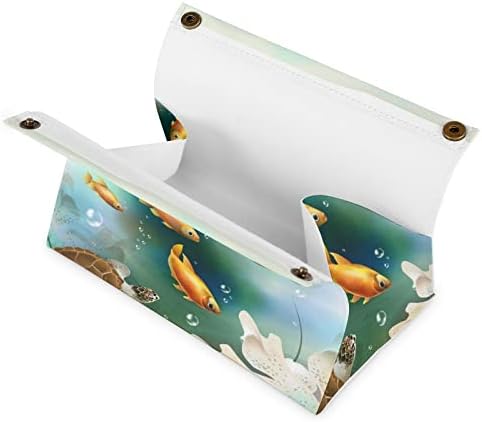 Kornjačka zlatna riba tkiva Poklopac ukrasnog dozatora papira za držač za papir za kućni uredski automobil