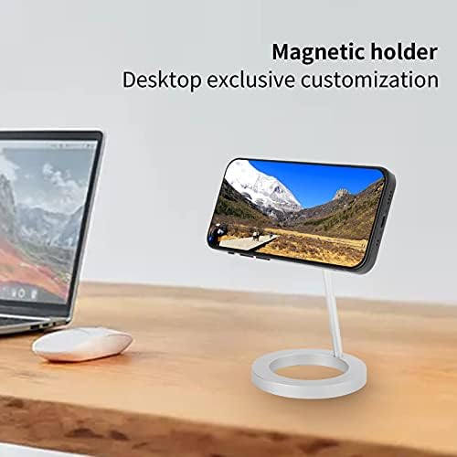 Magnetska radna površina pametnih telefona 360 stupnjeva rotacija gume za zaštitu od gume Aluminijum Legura uživo Live Streaming Selfie