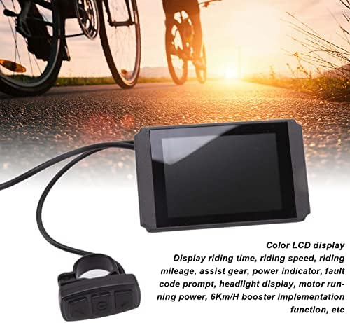 Kadimendium Bike Meter metar, PC kućište za pretvorbu bicikala LCD instrument KT LCD8H za regulator