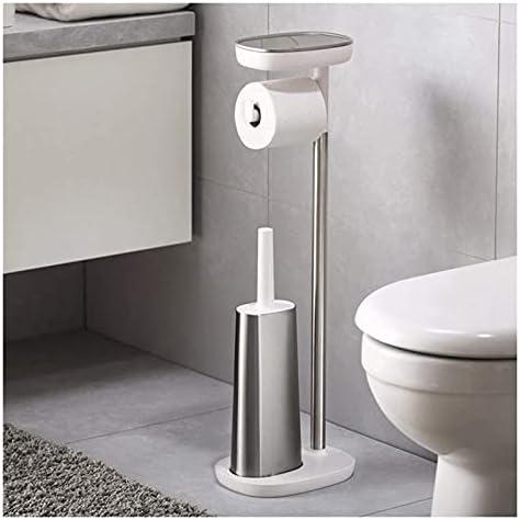 Držač toaletnog papira WC držači za papir Držač za papir sa policom i rezervnom rolom za pohranu ladica od