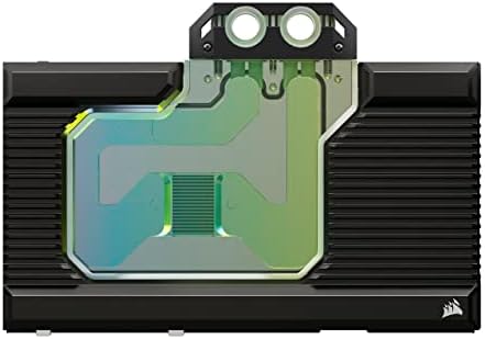 Corsair Hydro X serija XG7 RGB 4090 osnivači izdanje GPU voda blok-za NVIDIA® GeForce RTX™ 4090 FE-CNC nikl-Platted bakar, 50 hlađenje peraja, uključen Backplate & ARGB Adapater Cable-Crna
