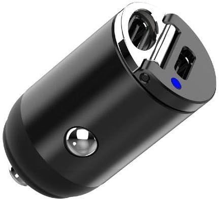 Boxwave Auto punjač Kompatibilan je s bang & olufsen beoplay h95 - mini dual pd auto punjač, ​​brz, 2 USB punjač za bang & olufsen beoplay h95 - jet crna