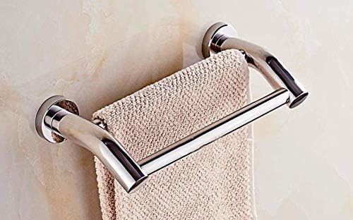 Generička jednostavna polica, dvostruki željeznički ručnik stalak za ručnik za ručnik od nehrđajućeg čelika ručnik ručnik ručnika za ručnik za kuhinju ili kupatilo-50cm / 60cm