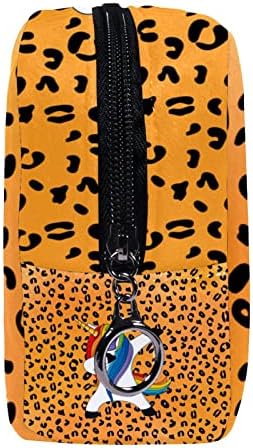 Mala vrećica za šminku, patipno torbica Travel Cosmetic organizator za žene i djevojke, Leopard