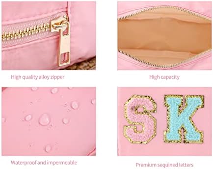 OUFEGM prefeppy patch male toaletne vrećice Ružičasta kožna prijenosna vodootporna šminka kozmetička