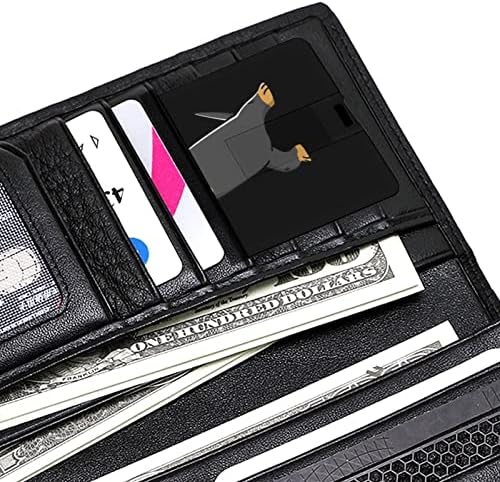 Dabling Dachshund kreditna bankovna kartica USB Flash diskovi Prijenosni memorijski stick tipka