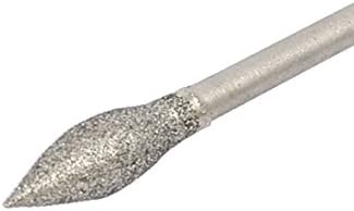X-DREE 2.25 mm izbušena rupa 4mm vrh kamena glava brusilica Dijamantska montirana tačka 10kom (Punta